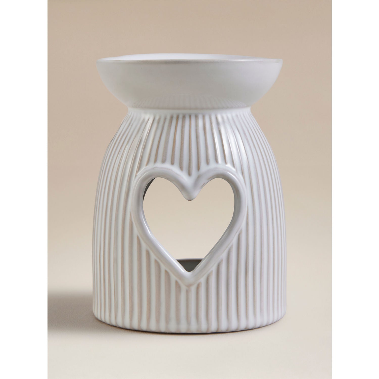 George Home heart-shaped ceramic burner 11x11x14 cm (British brand)