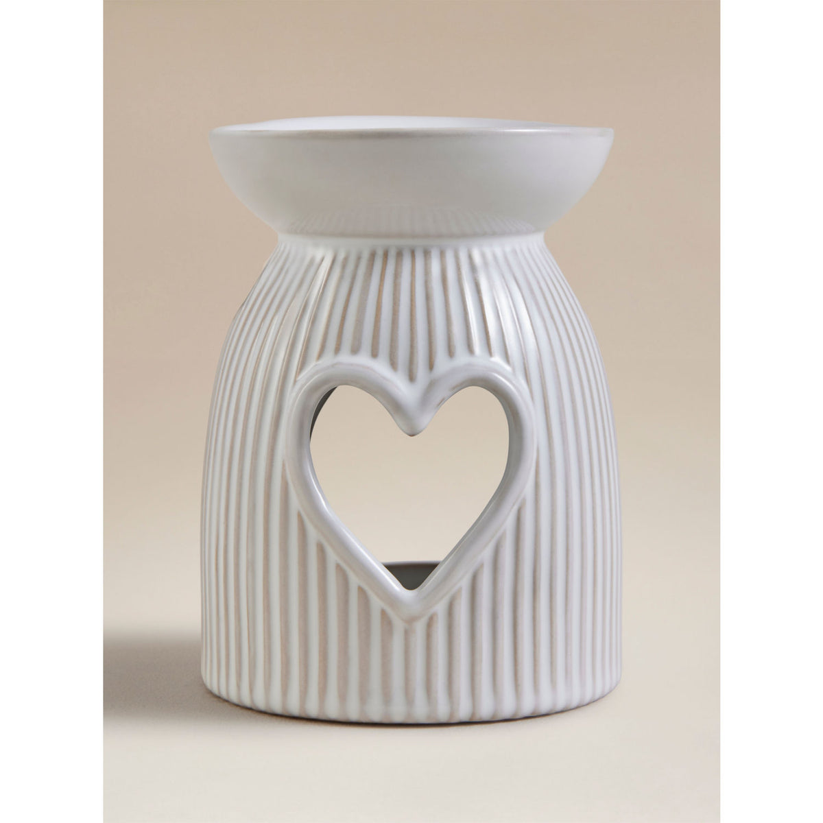 George Home heart-shaped ceramic burner 11x11x14 cm (British brand)