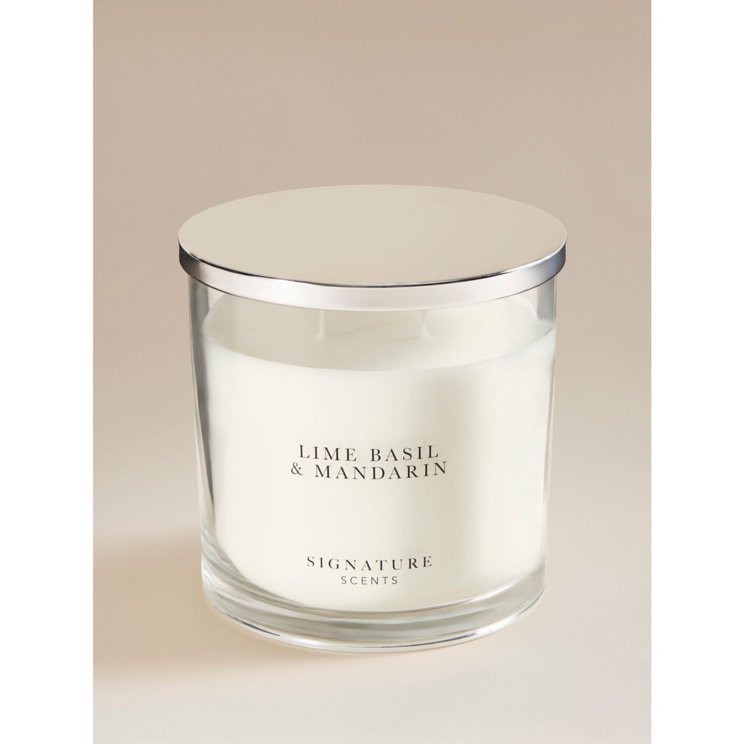 Signature Scents Lime Basil Mandarin XL candle, UK version