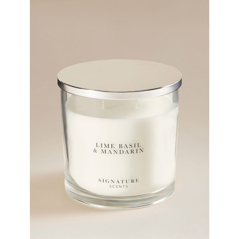 Signature Scents Lime Basil Mandarin XL candle, UK version