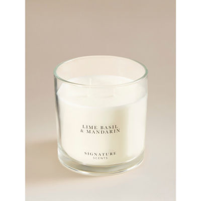 Signature Scents Lime Basil Mandarin XL candle, UK version