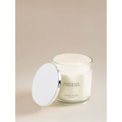 Signature Scents Lime Basil Mandarin XL candle, UK version