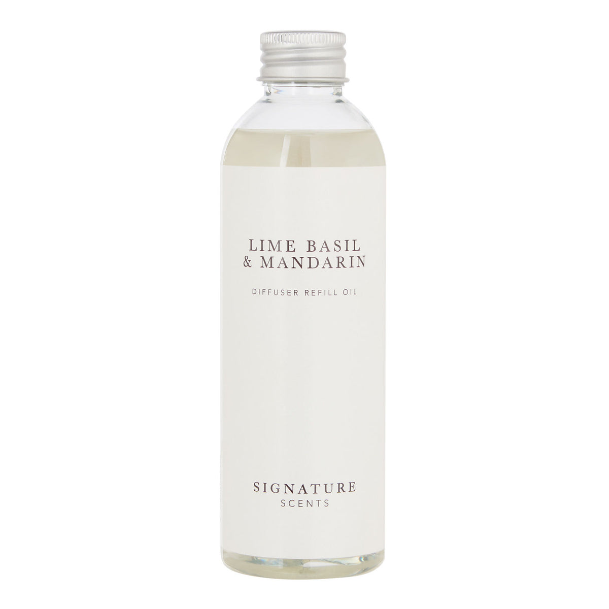 Signature Scents reed diffuser refill Lime Basil & Mandarin, imported from the UK