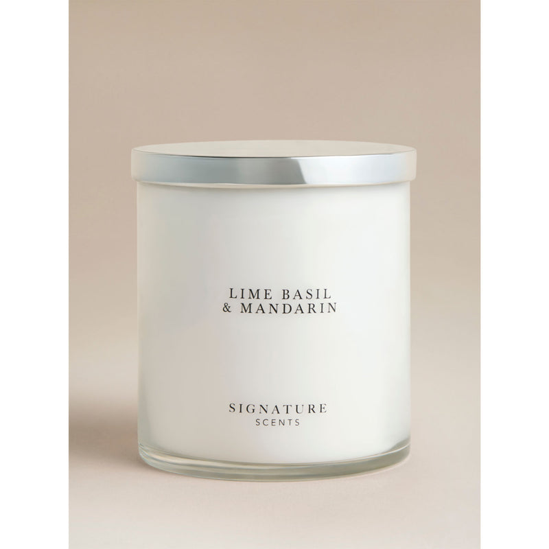 Signature Scents Lime Basil Mandarin XXL candle, UK version