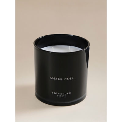 Signature Scents Amber Noir XL candle - British product