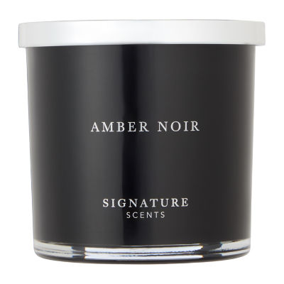 Signature Scents Amber Noir candle 380g, imported from the UK