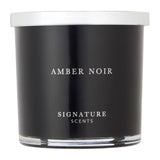 Signature Scents Amber Noir candle 380g, imported from the UK