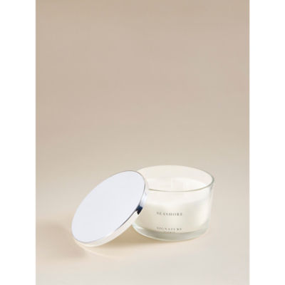 Signature Scents Seashore triplewick candle, UK version