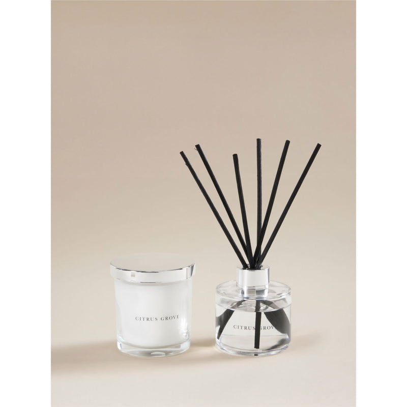 Signature Scents citrus candle diffuser gift set - British product