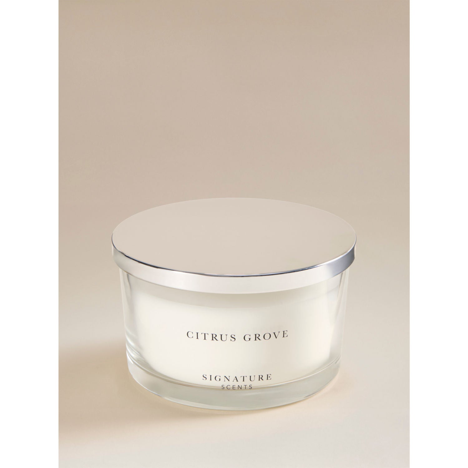 Signature Scents Citrus Grove triplewick candle 13x13x8 cm (British brand)