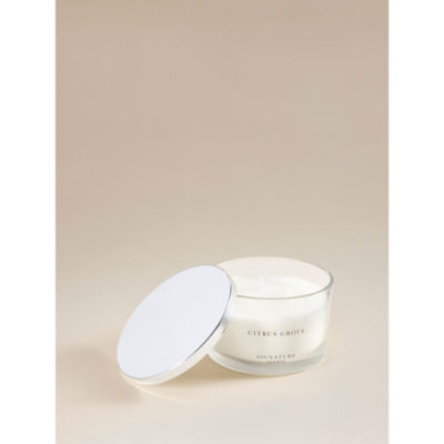 Signature Scents Citrus Grove triplewick candle 13x13x8 cm (British brand)