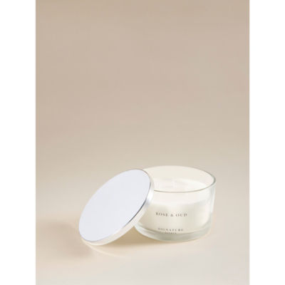 Signature Scents Rose & Oud Candle, UK version