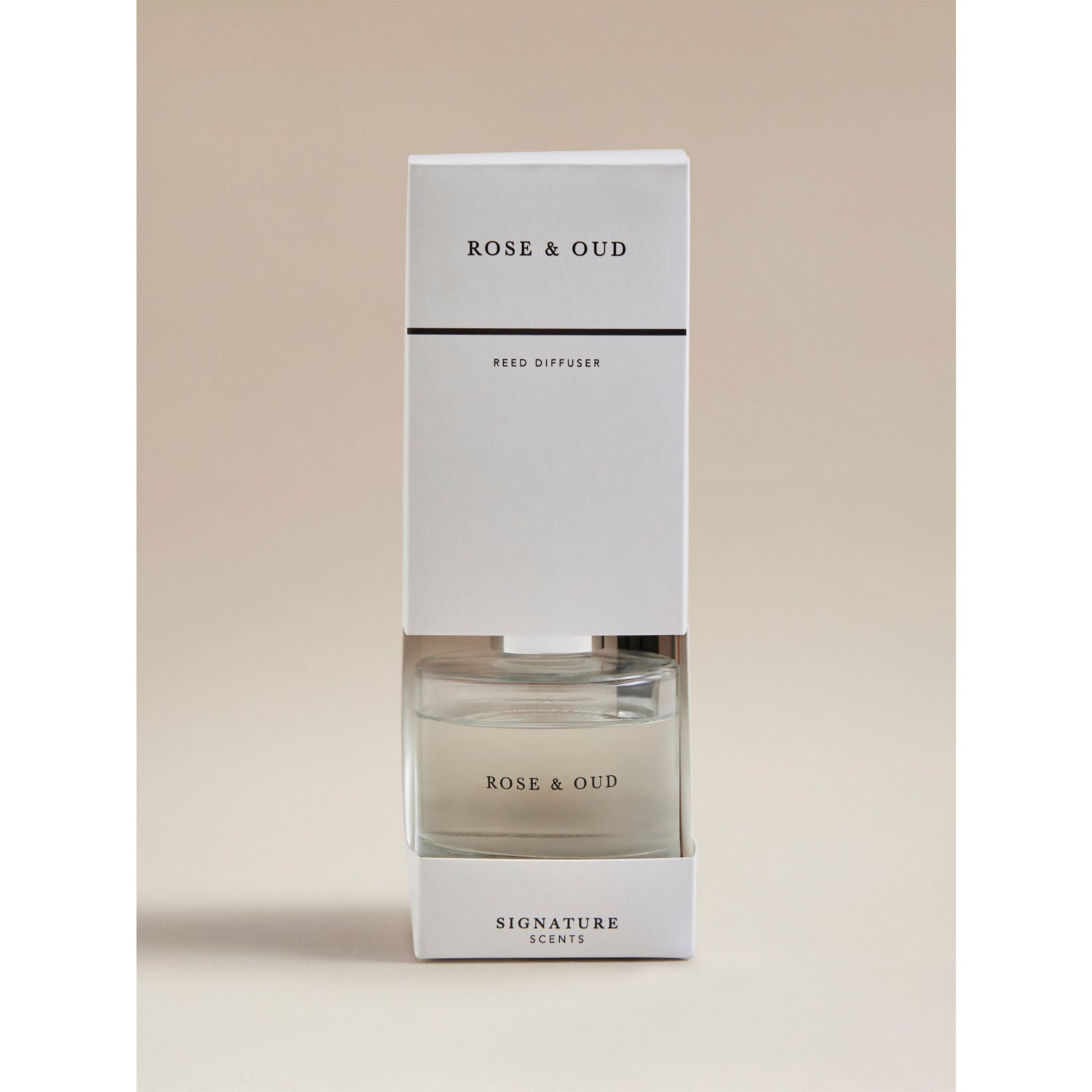 Signature Scents Rose & Oud reed diffuser 100ml (British brand)