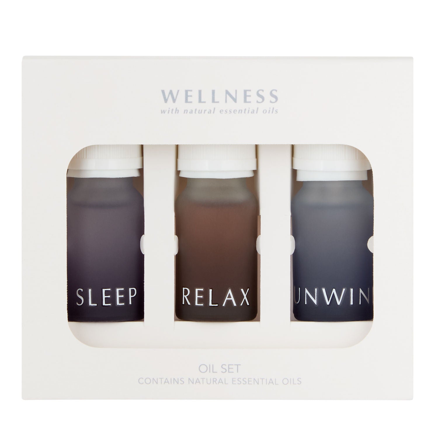 Wellness oil set Relax Unwind Sleep 3x10ml (British brand)