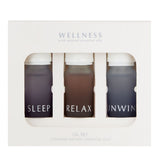 Wellness oil set Relax Unwind Sleep 3x10ml (British brand)