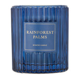 Rainforest Palms ribbed candle 170g - British product