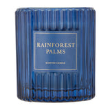 Rainforest Palms ribbed candle 170g - British product
