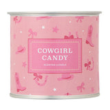 Cowgirl Candy tin candle 190g, UK version