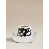 Amber & Lily cowgirl hat ceramic candle, imported from the UK
