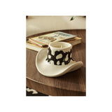 Amber & Lily cowgirl hat ceramic candle, imported from the UK