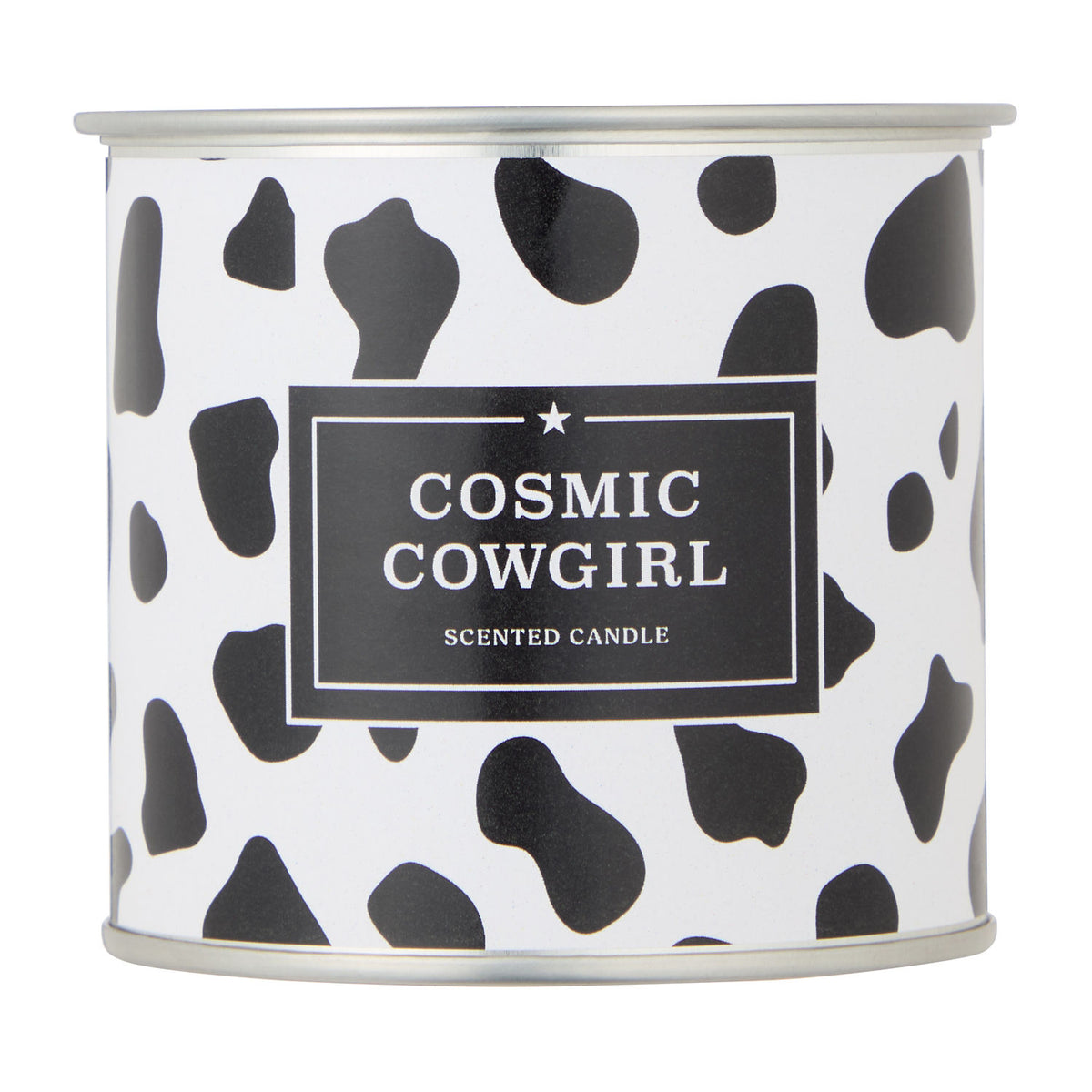 Cosmic Cowgirl tin candle 190g (British brand)