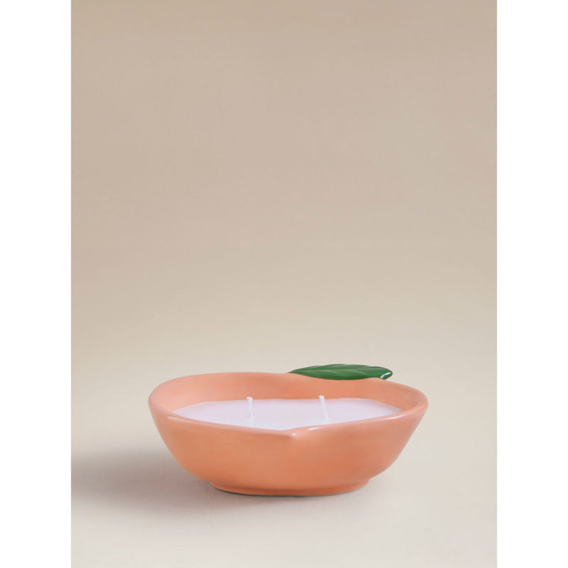Peach blossom candle ceramic 16cm, UK version