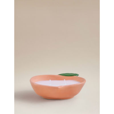 Peach blossom candle ceramic 16cm, UK version