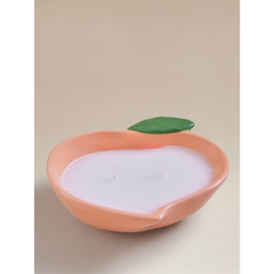 Peach blossom candle ceramic 16cm, UK version