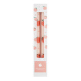 Notes From Nature Peach Blossom taper candles 2x80g - British product