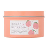 Notes From Nature Peach Blossom candle 140g - British product