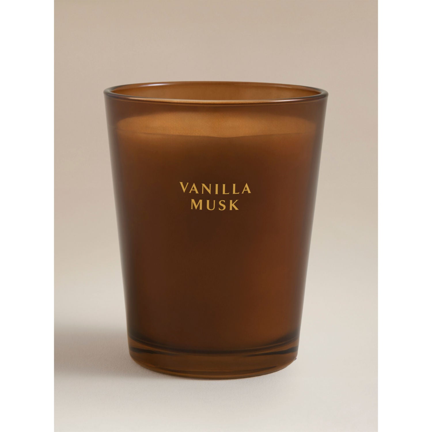 Elegance Vanilla Musk large candle 13x13x16 cm, imported from the UK
