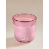 Wellness Calm candle with glass lid - British product