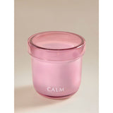 Wellness Calm candle with glass lid - British product