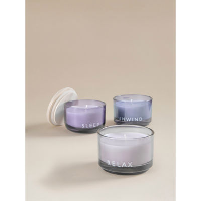 Wellness Relax and Unwind candle gift set (British brand)