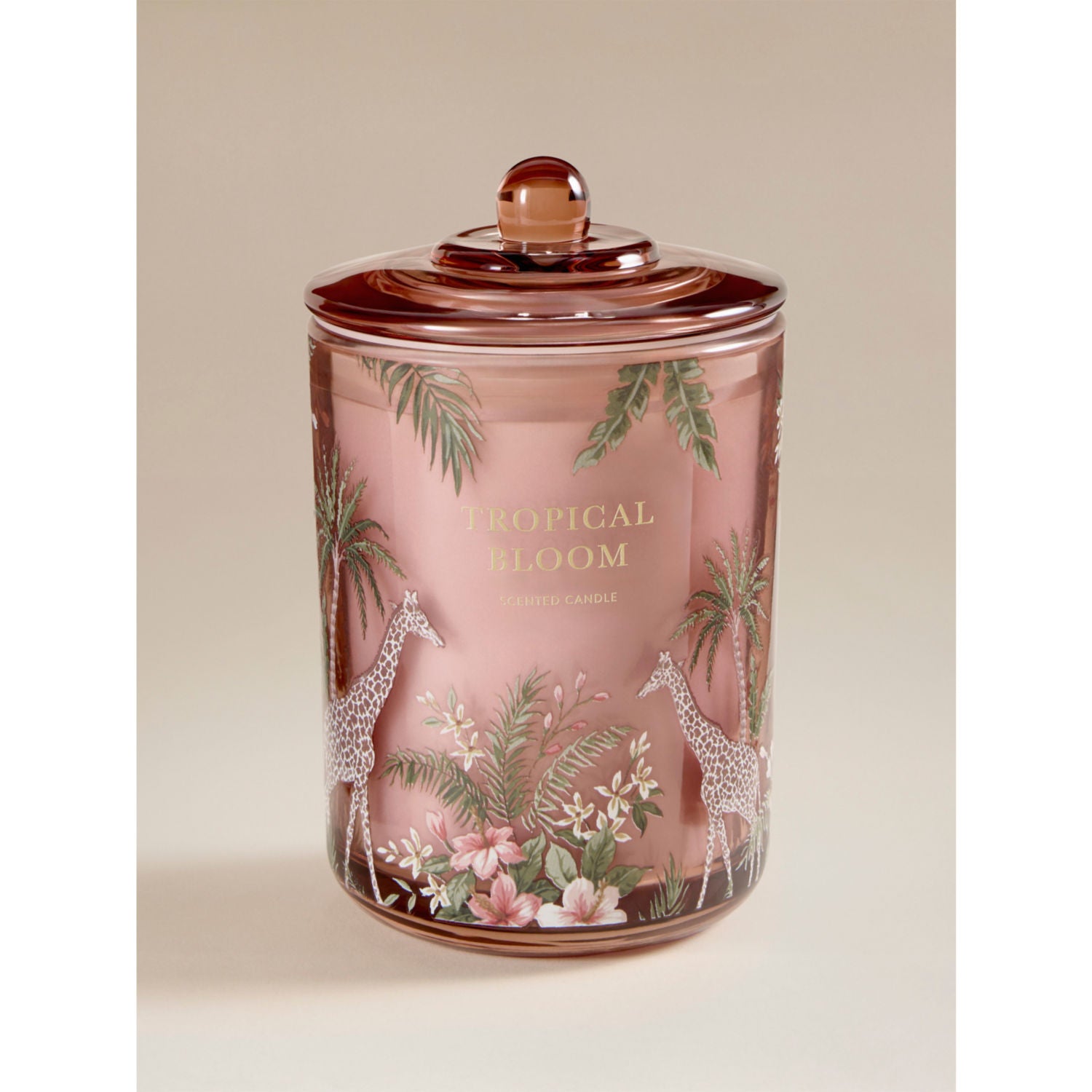 Botanical Tropical Bloom large candle 55 hour burn (British brand)