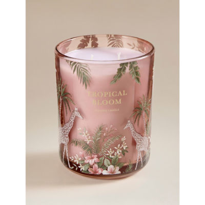 Botanical Tropical Bloom large candle 55 hour burn (British brand)