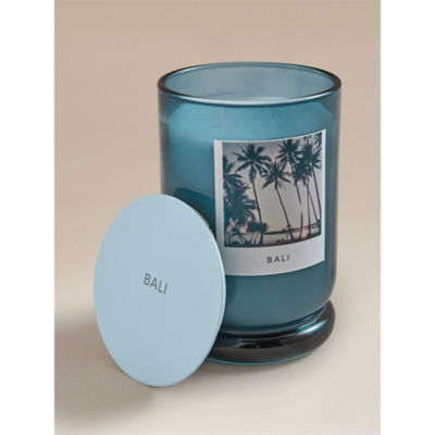 Bali large candle with 75-hour burn time, imported from the UK
