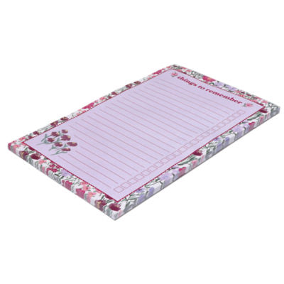 Asda In Bloom list pad 12.5x20cm (British brand)