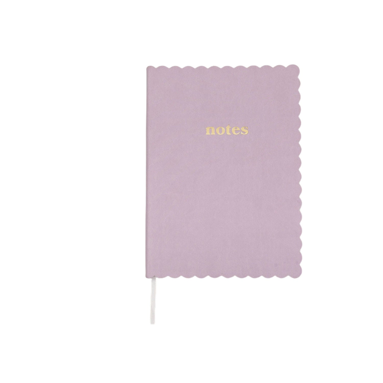 Asda In Bloom Scallop A5 Notebook with ruled pages (British brand)