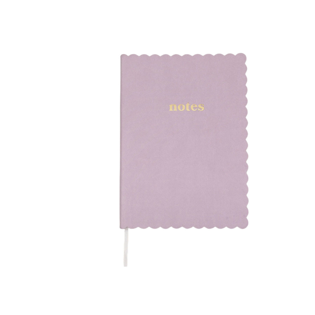 Asda In Bloom Scallop A5 Notebook with ruled pages (British brand)
