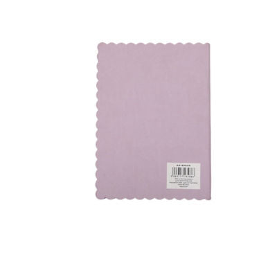 Asda In Bloom Scallop A5 Notebook with ruled pages (British brand)