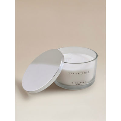 Signature Scents Heritage Oak triplewick candle from UK