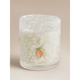 Peach Blossom Charm Candle in glass jar, 8x8x10 cm, imported from the UK