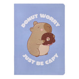 Asda capybara notebook A5, UK version