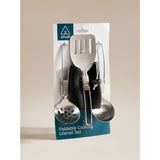 Xplor Silver 3 piece cooking utensil set - British product