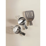 Xplor Silver 3 piece cooking utensil set - British product
