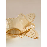 Yellow bee-shaped serving bowl plastic outdoor, imported from the UK