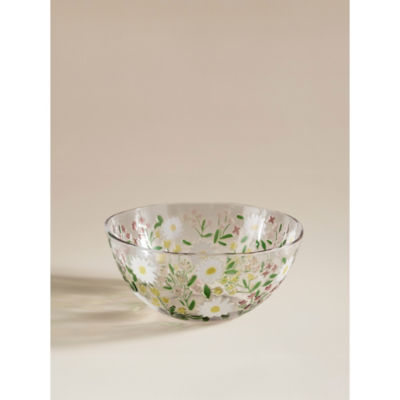 Floral embossed serving bowl 29 cm, UK version