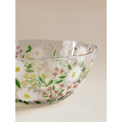 Floral embossed serving bowl 29 cm, UK version