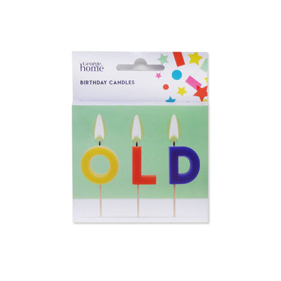 ASDA Old Birthday Candle Set- Buy online at McGrocer